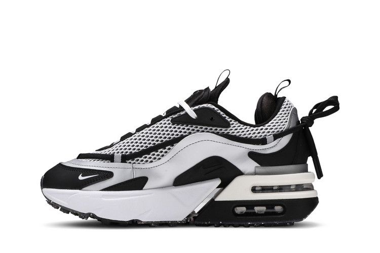 Nike Wmns Air Max Furyosa 'Silver Black' — Metallic Silver/Black/White/Sail (4)