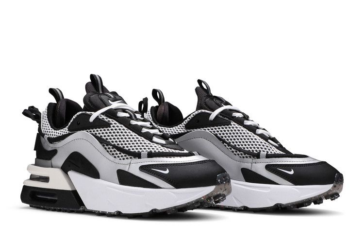 Nike Wmns Air Max Furyosa 'Silver Black' — Metallic Silver/Black/White/Sail (9)