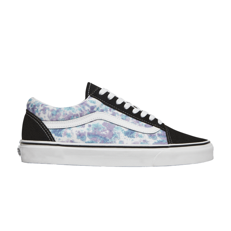 Vans Old Skool 'English Lavender - Tie Dye' — Black/Purple