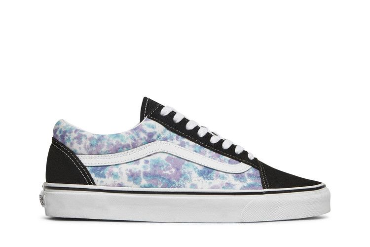 Vans Old Skool 'English Lavender - Tie Dye' — Black/Purple