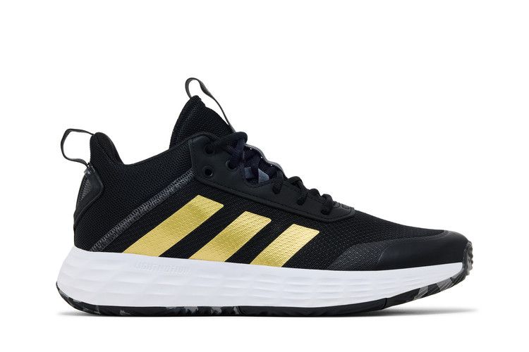 adidas Own The Game 'Black Gold Metallic' — Core Black/Gold Metallic/Grey Six