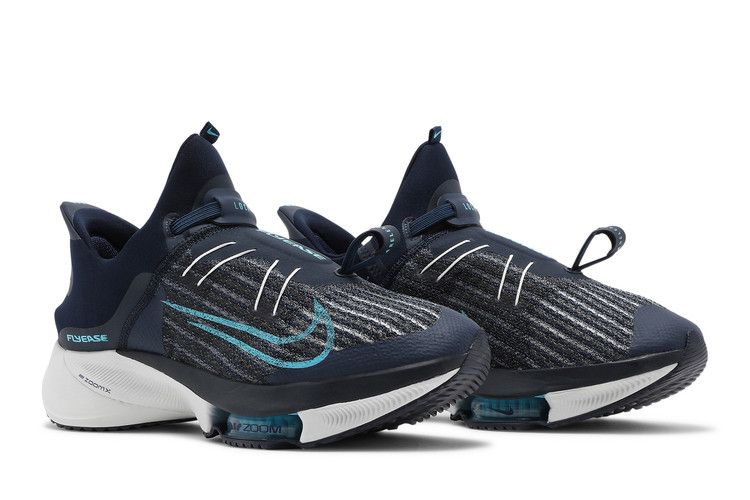 Nike Air Zoom Tempo NEXT% Flyease 'College Navy' — College Navy/Pure Platinum/Lagoon Pulse/Chlorine Blue (9)