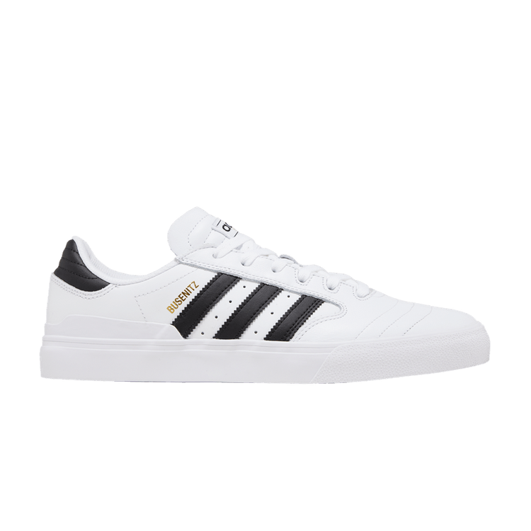 Adidas Busenitz Vulc 2 'White Black' — Cloud White/Core Black/Gold Metallic