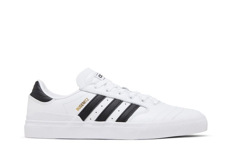Adidas Busenitz Vulc 2 'White Black' — Cloud White/Core Black/Gold Metallic