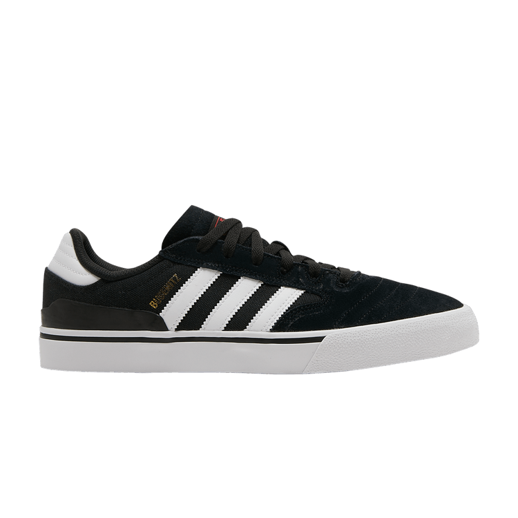 Adidas Busenitz Vulc 2 'Black White' — Core Black/Cloud White/Vivid Red