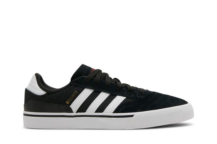Adidas Busenitz Vulc 2 'Black White' — Core Black/Cloud White/Vivid Red