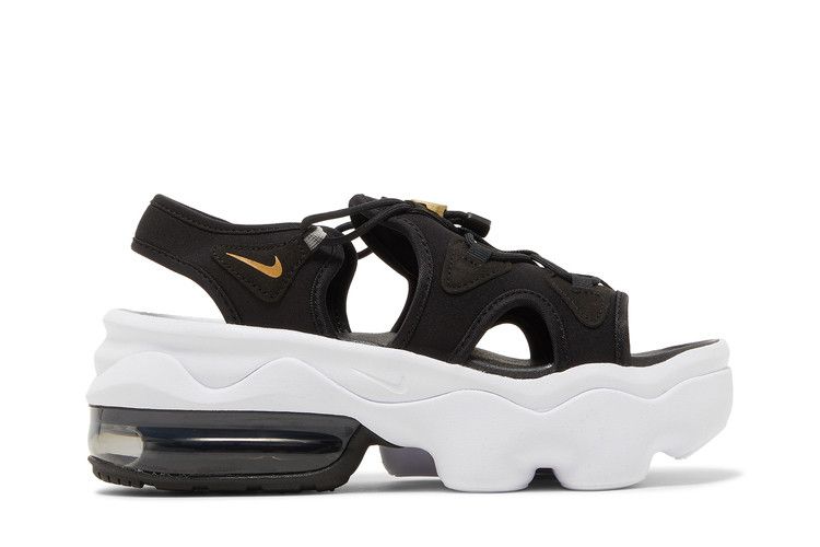 Nike Wmns Air Max Koko Sandal 'Black' — Black/Anthracite/White/Metallic Gold