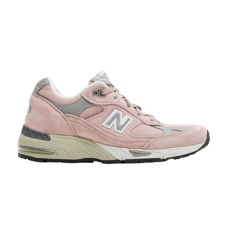 New Balance Wmns 991 Made in England 'Pink' — Pink/Grey