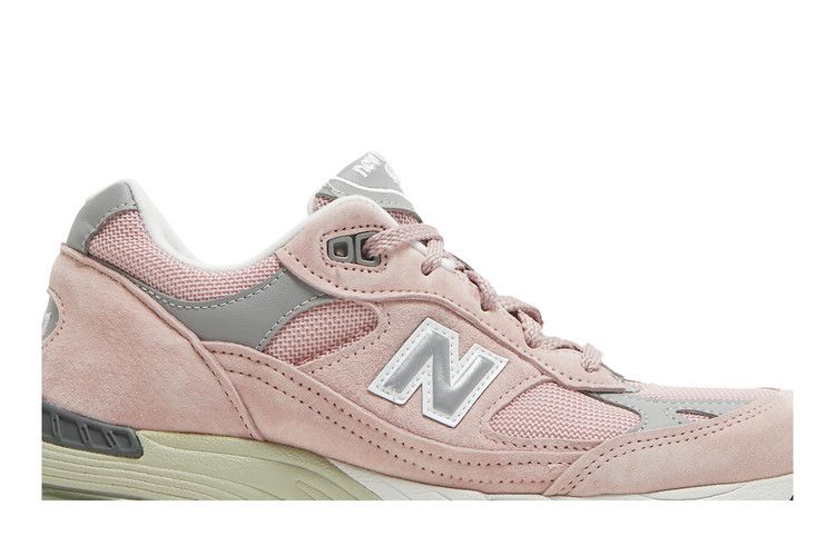 New Balance Wmns 991 Made in England 'Pink' — Pink/Grey