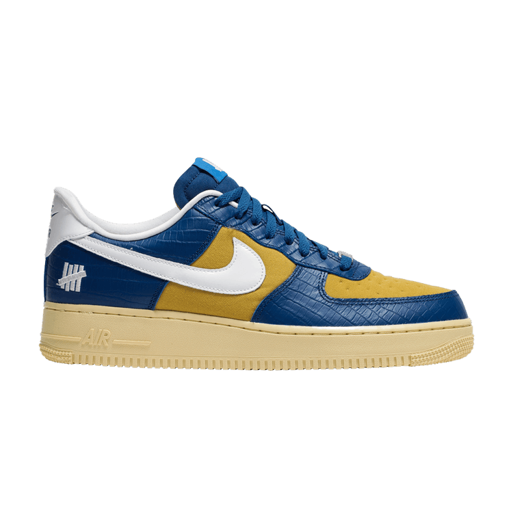 Undefeated x Nike Air Force 1 Low SP 'Dunk vs AF1' — Court Blue/White/Gold