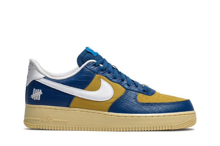 Undefeated x Nike Air Force 1 Low SP 'Dunk vs AF1' — Court Blue/White/Gold (2)