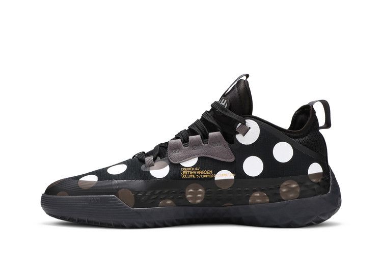 adidas Harden Vol. 5 Futurenatural 'Polka Dot' — Core Black/Cloud White/Team Dark Grey