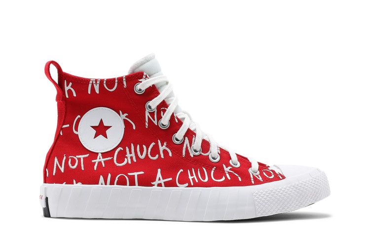 Converse UNT1TL3D High 'Not A Chuck - Red' — Red/White