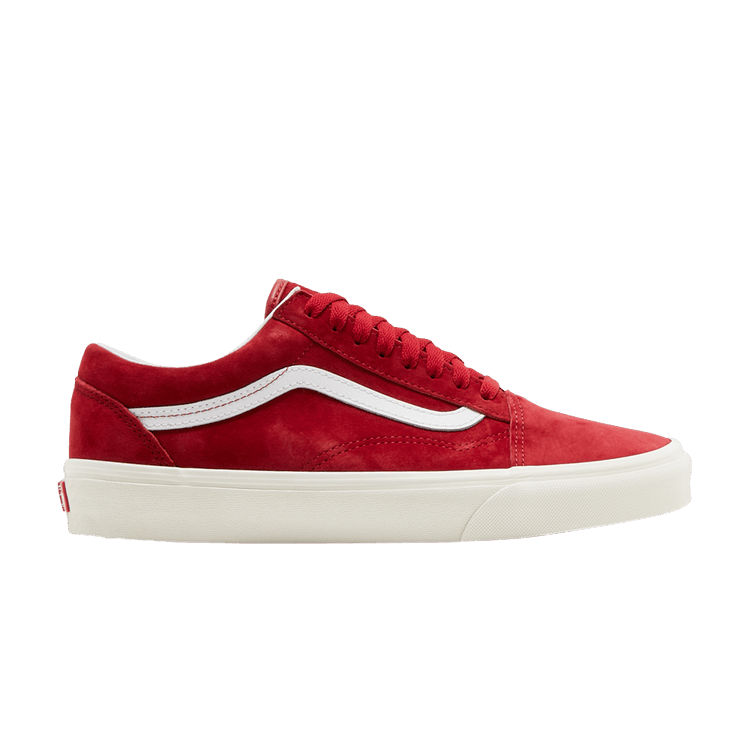 Vans Old Skool 'Pig Suede - Chili Pepper' — Chili Pepper/True White