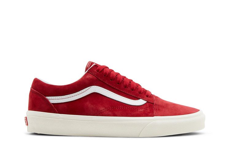 Vans Old Skool 'Pig Suede - Chili Pepper' — Chili Pepper/True White