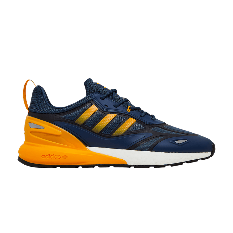 Adidas ZX 2K Boost 2.0 'Crew Blue Semi Solar Gold' — Crew Blue/Semi Solar Gold/Core Black