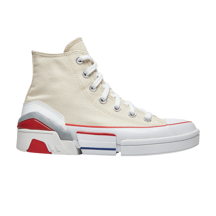 Converse Wmns CPX70 High 'Logo Play - Leopard' — Egret/White/University Red