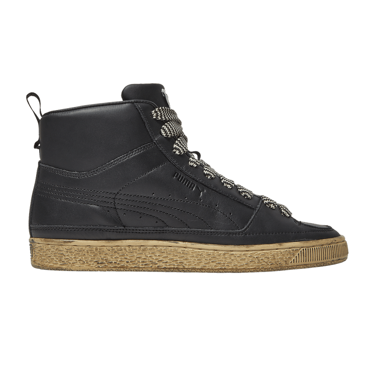 Puma Rhuigi x Suede Mid 'Distressed Black' — Puma Black