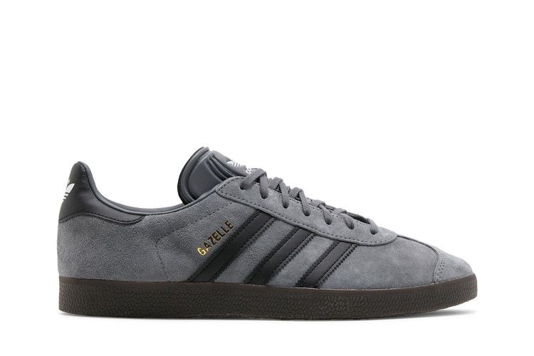 Adidas Gazelle 'Grey Gum' — Grey Four/Core Black/Gum