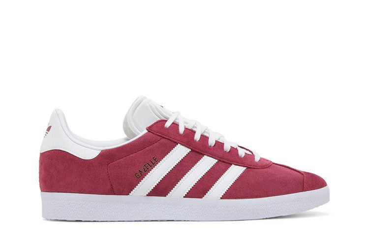 adidas Gazelle 'Collegiate Burgundy' — Collegiate Burgundy/Cloud White/Gold Metallic