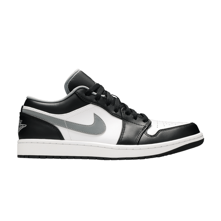 Air Jordan 1 Low 'Black Medium Grey' — Black/Medium Grey/White