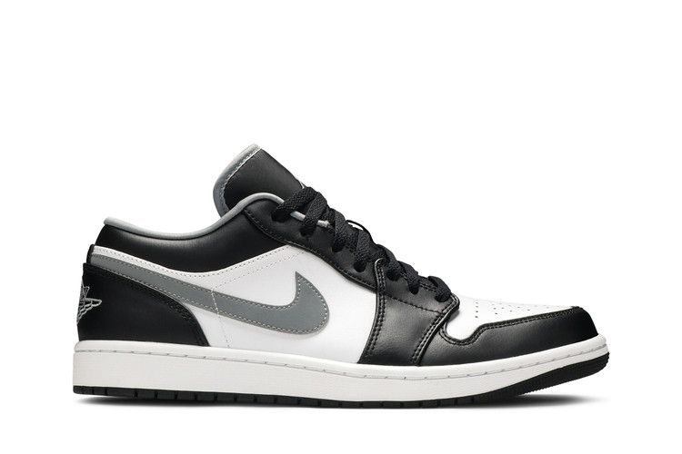 Air Jordan 1 Low 'Black Medium Grey' — Black/Medium Grey/White