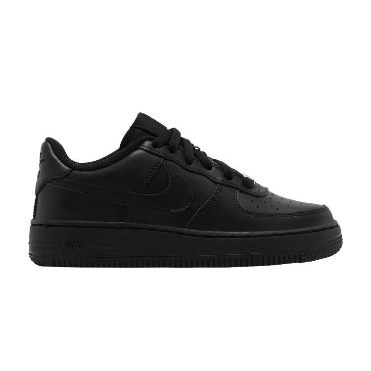 Nike Air Force 1 LE GS 'Triple Black' — Black/Black/Black