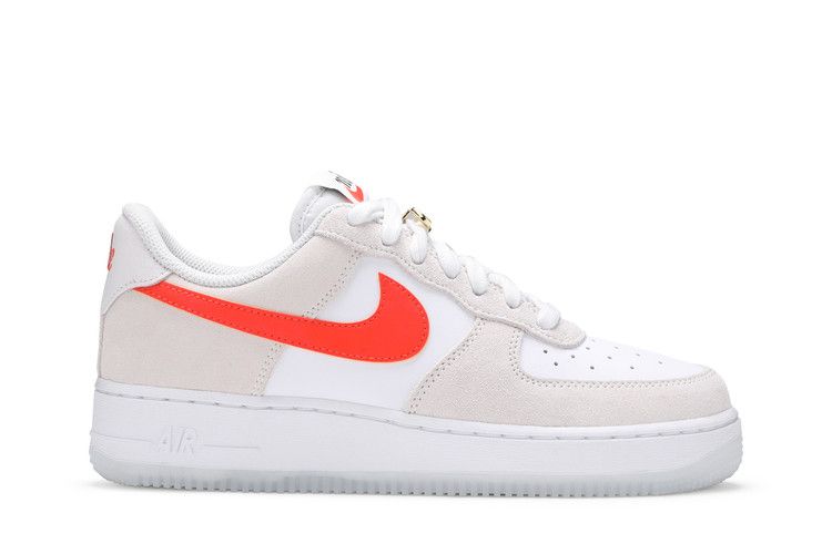 Nike Wmns Air Force 1 '07 SE 'First Use' — White/Orange/Summit White/Sail (2)