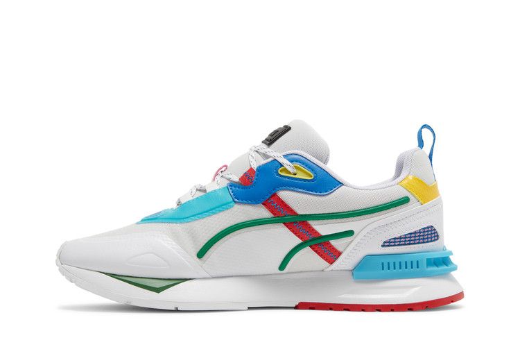 Puma Mirage Tech Game 'White Multi' — White/Amazon Green/Blue