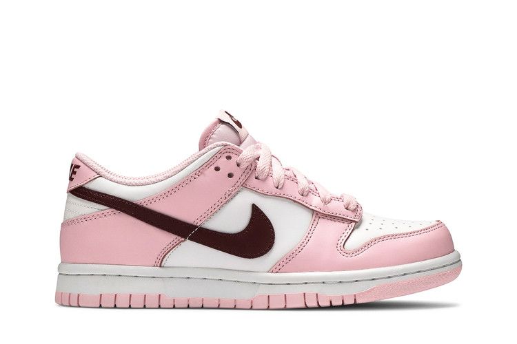 Nike Dunk Low GS 'Pink Foam' — Pink Foam /Dark Beetroot/White (2)