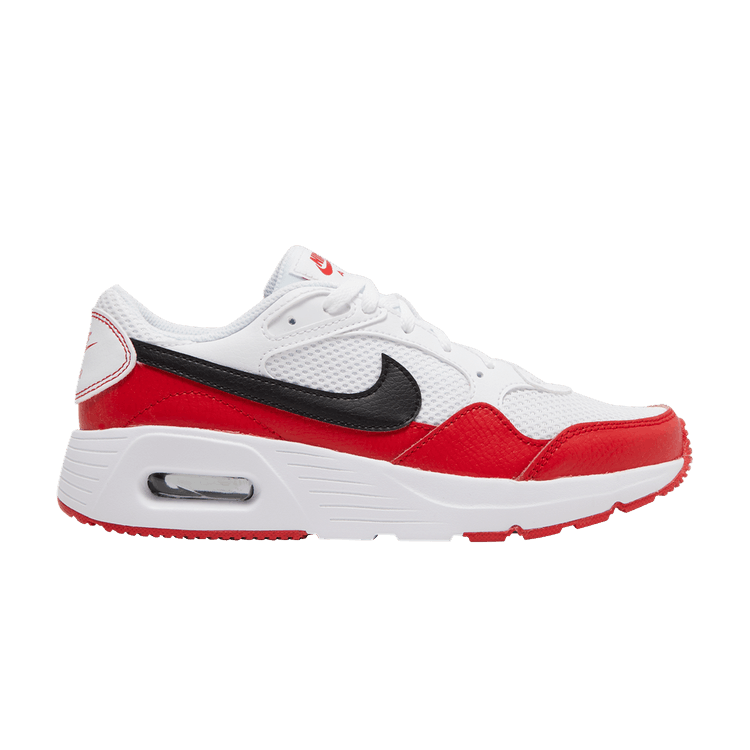 Nike Air Max SC GS 'White University Red' — White/University Red/Black