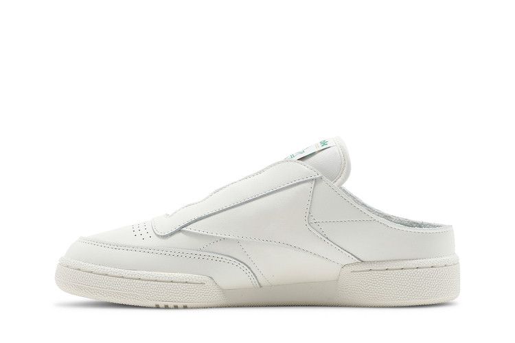 Reebok Club C Laceless Mule 'Chalk Glen Green' — Chalk/Chalk/Glen Green