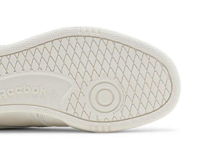 Reebok Club C Laceless Mule 'Chalk Glen Green' — Chalk/Chalk/Glen Green