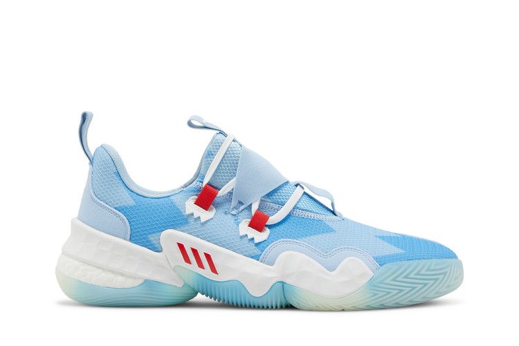 adidas Trae Young 1 'Ice Trae' — Bahia Light Blue/Vivid Red/Cloud White