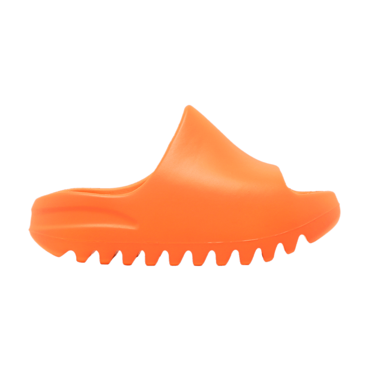 adidas Yeezy Slides Kids 'Enflame Orange' — Enflame Orange/Enflame Orange/Enflame Orange