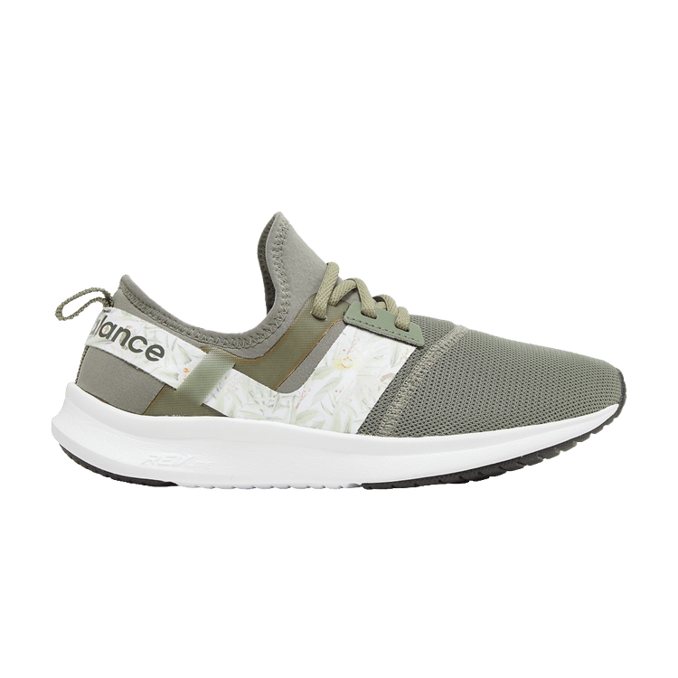 New Balance Wmns Nergize Sport 'Celadon Floral' — Celadon/White