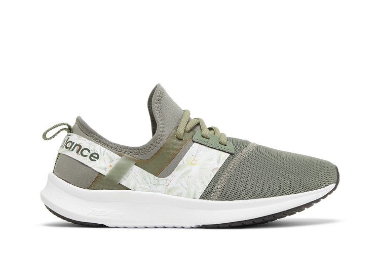 New Balance Wmns Nergize Sport 'Celadon Floral' — Celadon/White