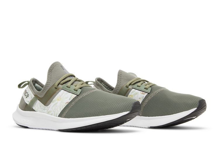 New Balance Wmns Nergize Sport 'Celadon Floral' — Celadon/White