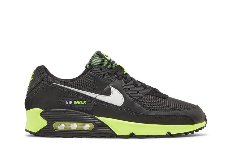 Nike Air Max 90 'Black Hot Lime' — Black/White/Hot Lime (2)