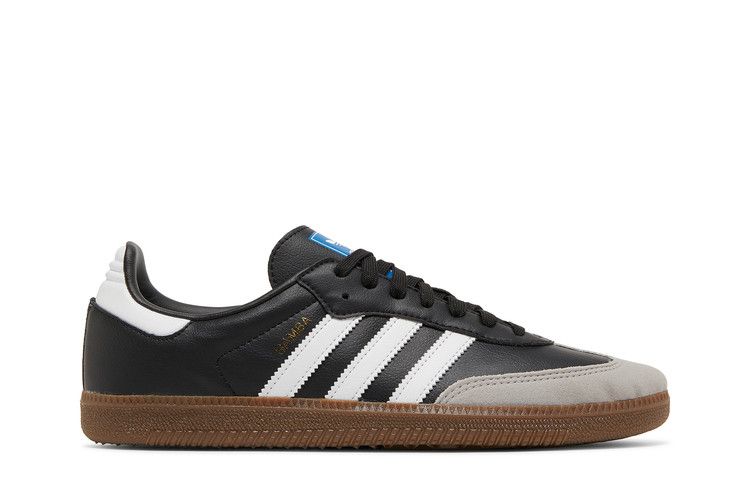 adidas Samba Vegan 'Black Gum' — Cloud White/Core Black/Gum