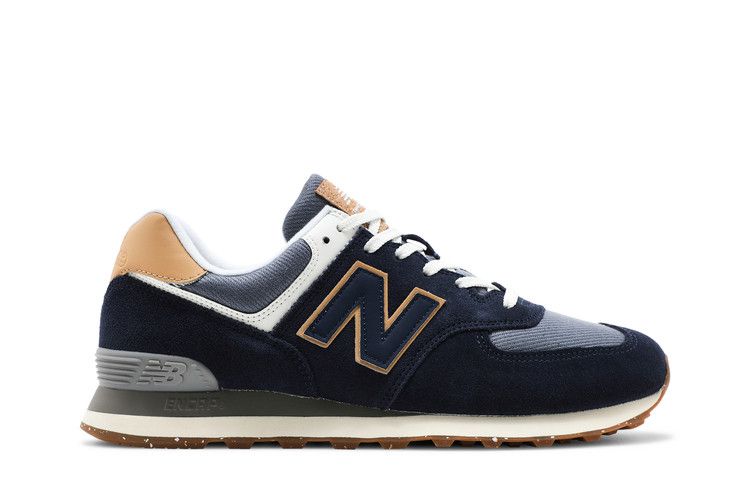 New Balance 574 'Natural Indigo Maple' — Natural Indigo/Maple