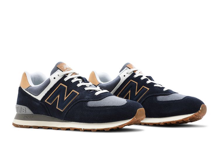 New Balance 574 'Natural Indigo Maple' — Natural Indigo/Maple
