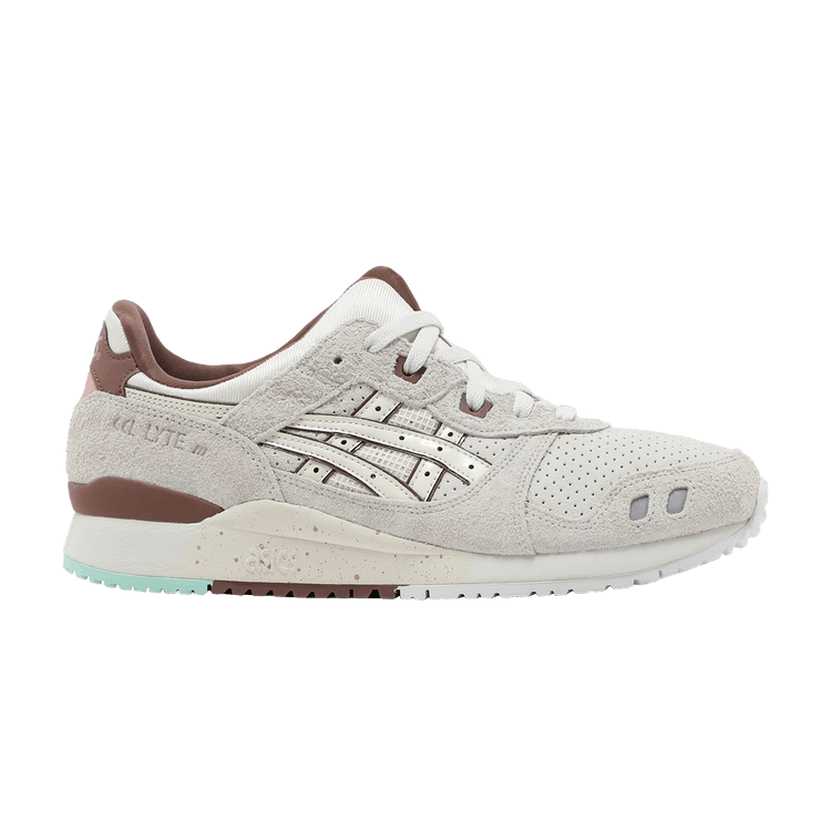 Nice Kicks x ASICS Gel Lyte 3 OG 'Nice Cream' — Ivory/Brown
