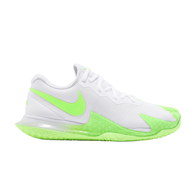 NikeCourt Zoom Vapor Cage 4 Rafa 'Lime Glow' — White/Lime Glow/Obsidian