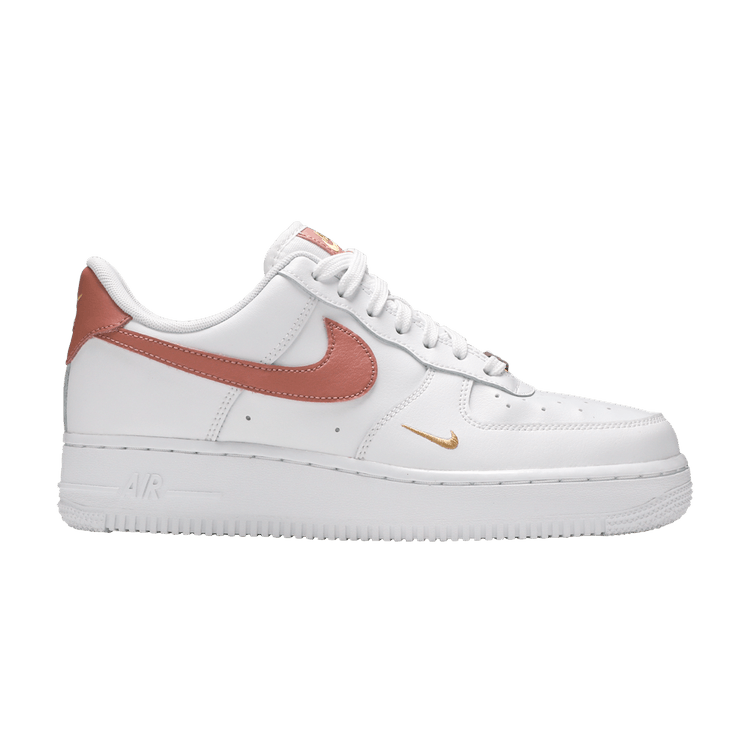 Nike Wmns Air Force 1 '07 Essential 'White Rust Pink' — White/White/​Rust Pink/Rust Pink