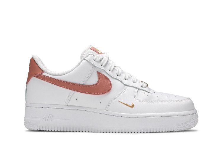 Nike Wmns Air Force 1 '07 Essential 'White Rust Pink' — White/White/​Rust Pink/Rust Pink (2)