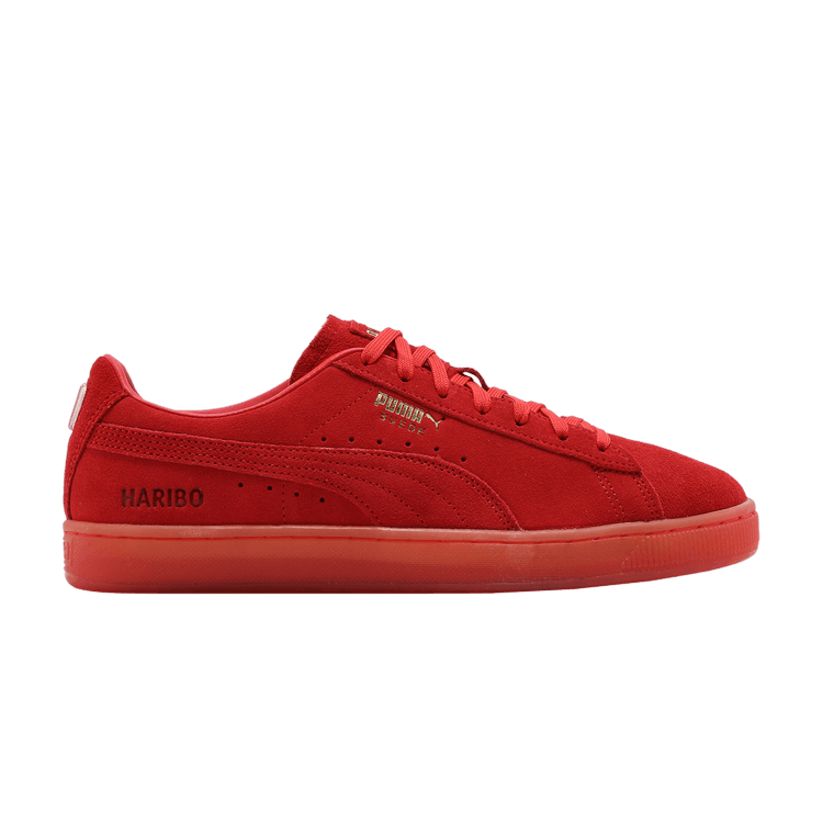 Haribo x Puma Suede 'Poppy Red' — Poppy Red/Poppy Red