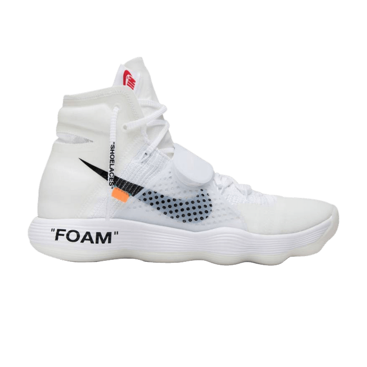 Nike Off-White x Hyperdunk Flyknit 'The Ten' Sample — White/White-White