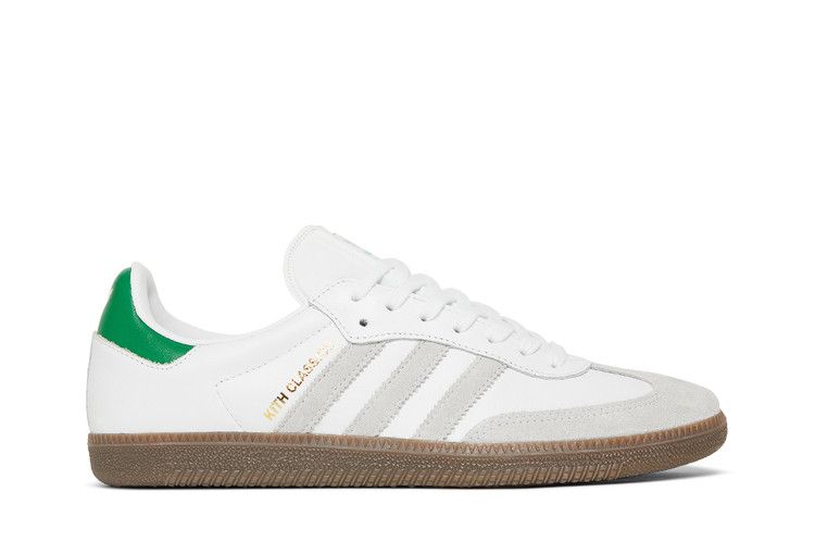 Kith x adidas Samba OG 'Classics Program' — Off White/Green/Gold Metallic