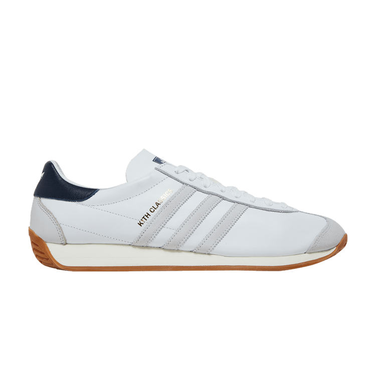 Kith x adidas Country 'Classics Program' — White/Collegiate Blue/Gold